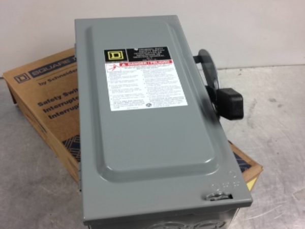 D322N SQUARE D/TELEMECANIQUE FUSIBLE GENERAL DUTY SAFETY SWITCHES