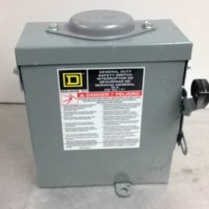 DU222RB SQUARE D/TELEMECANIQUE NON-FUSIBLE GENERAL DUTY SAFETY SWITCHES