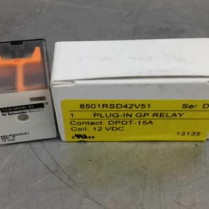 8501RSD42V51 SQUARE D/TELEMECANIQUE GENERAL PURPOSE PLUG-IN RELAYS & ACCESSORIES