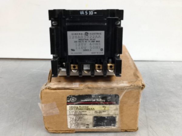 CR120A03022AA GE CONTROL NEMA CONTROLS/IEC CONTROLS/PLC/RENEWAL PARTS NEMA CONTROL RELAYS & ACCESSORIES