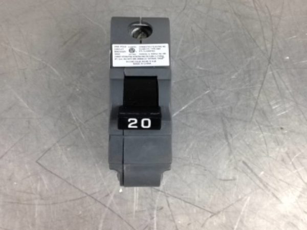 Replacement circuit breaker type UBIF NA (THICK). 1-pole 20A