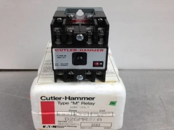 D26MR31A CUTLER-HAMMER DISTRIBUTION EQUIPMENT/CONTROLS NEMA CONTROL RELAYS & ACCESSORIES