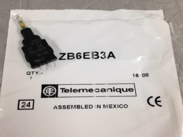 ZB6EB3A SQUARE D/TELEMECANIQUE PUSH BUTTON PILOT LIGHT SELECTOR SWITCH ACCESSORIES