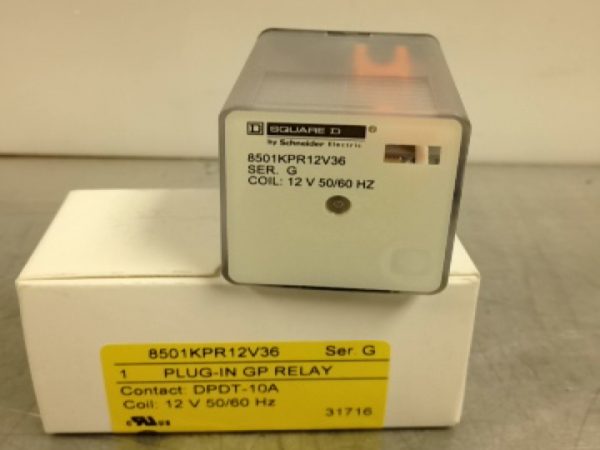 SQUARE D 8501KPR12V36 RELAY