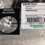 ZB2BY2344 SQUARE D/TELEMECANIQUE LEGEND PLATES