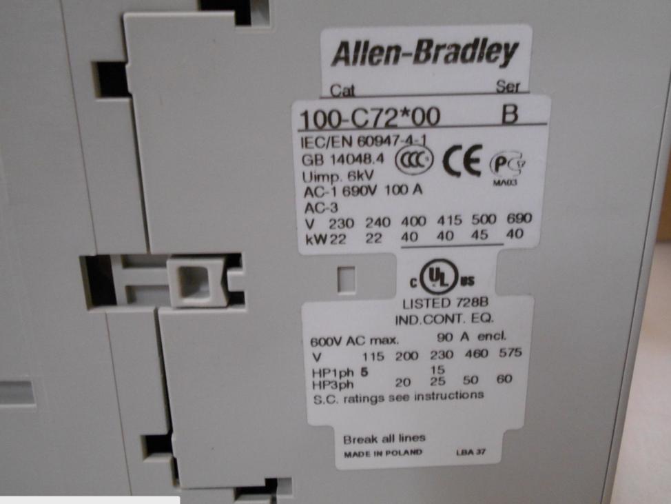 100-C30EJ10 Allen Bradley In stock and ready to ship - Santa Clara Systems