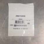 ZB6YG095 SQUARE D/TELEMECANIQUE PUSH BUTTON PILOT LIGHT SELECTOR SWITCH ACCESSORIES