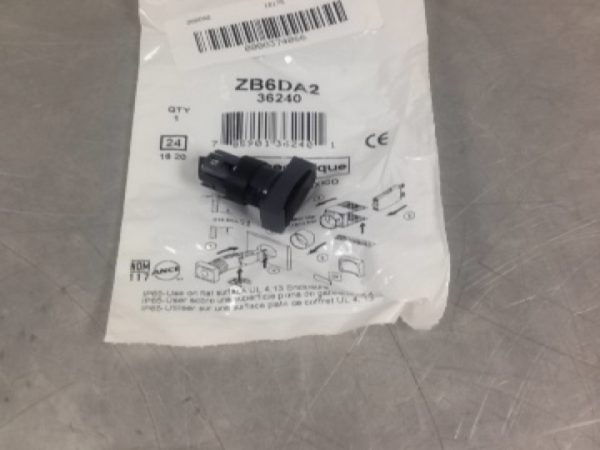 ZB6DA2 SQUARE D/TELEMECANIQUE PUSH BUTTON COMPONENTS