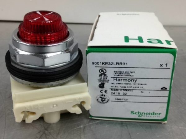 9001KP32LRR31 SQUARE D/TELEMECANIQUE PILOT LIGHT COMPLETE ASSEMBLIES