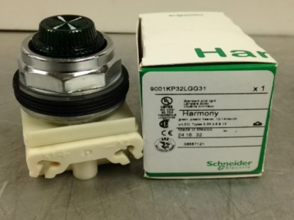 9001KP32LGG31 SQUARE D/TELEMECANIQUE PILOT LIGHT COMPLETE ASSEMBLIES