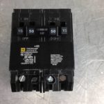 HOMT1515250 SQUARE D/TELEMECANIQUE STANDARD TRIP PLUG-IN CIRCUIT BREAKERS