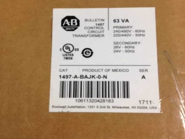 1497-A-BAJK-0-N ALLEN BRADLEY 1497ABAJK0N