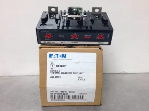 KT3400T CUTLER-HAMMER MULTIPLE METERING INTERCHANGEABLE TRIP THERMAL MAGNETIC CB TRIP UNITS ONLY