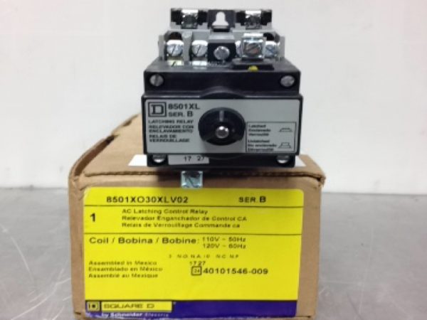 8501XO30XLV02 SQUARE D/TELEMECANIQUE NEMA CONTROL RELAYS & ACCESSORIES