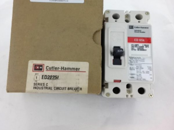 ED2225L CUTLER-HAMMER MULTIPLE METERING NON-INTERCHANGEABLE TRIP THERMAL MAGNETIC CIRCUIT BREAKERS