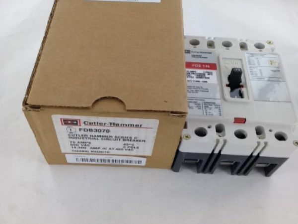 FDB3070 CUTLER-HAMMER MULTIPLE METERING NON-INTERCHANGEABLE TRIP THERMAL MAGNETIC CIRCUIT BREAKERS