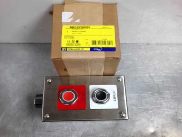 9001KYSS201 SQUARE D/TELEMECANIQUE CONTROL STATION COMPLETE ASSEMBLIES