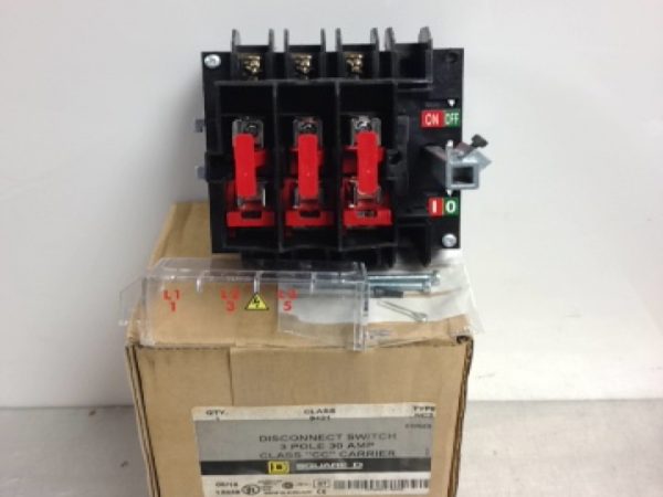 9421NC2 SQUARE D/TELEMECANIQUE DISCONNECT MOTOR SWITCHES & ACCESSORIES