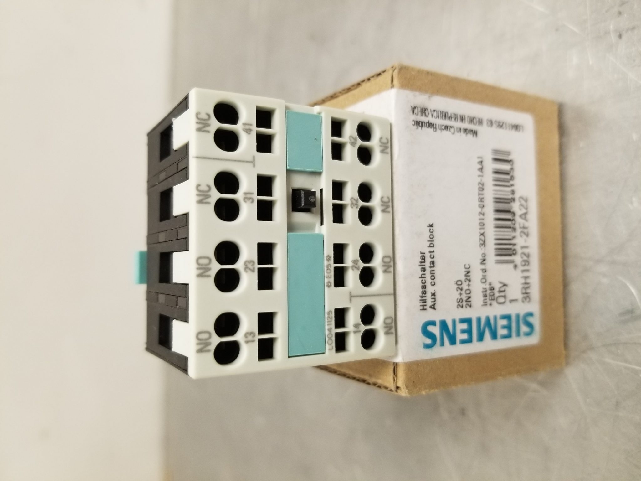 3RH19212FA22 SIEMENS INDUSTRIAL CONTROLS CONTACTOR ACCESSORIES Most