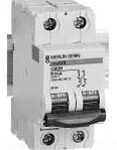 25486 SQUARE D/TELEMECANIQUE DIN RAIL MOUNT CIRCUIT BREAKERS