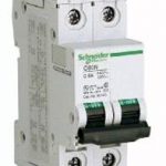 60138 SQUARE D/TELEMECANIQUE DIN RAIL MOUNT CIRCUIT BREAKERS