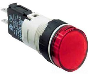 XB6AV4GB SQUARE D/TELEMECANIQUE PILOT LIGHT COMPLETE ASSEMBLIES