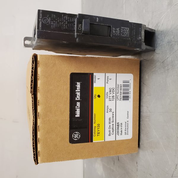 TEY130 GE DISTRIBUTION EQUIPMENT STANDARD TRIP BOLT-ON CIRCUIT BREAKERS