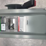 VHU362 SQUARE D HEAVY DUTY SAFETY SWITCH UNFUSED 60A NEMA 1 3 POLE 600V